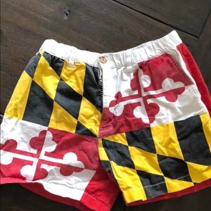 Chubbies Limited Edition Maryland Flag Shorts